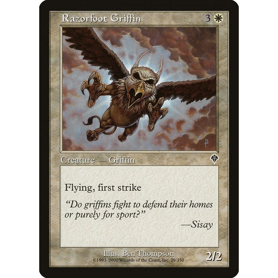 Image for Razorfoot Griffin (29) (INV) - Magic: The Gathering