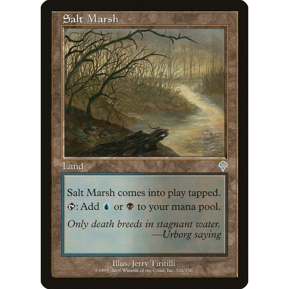 Image for Salt Marsh (326) (INV) - Magic: The Gathering