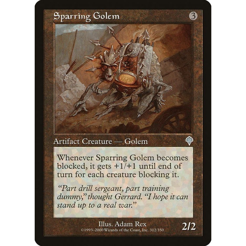Image for Sparring Golem (312) (INV) - Magic: The Gathering