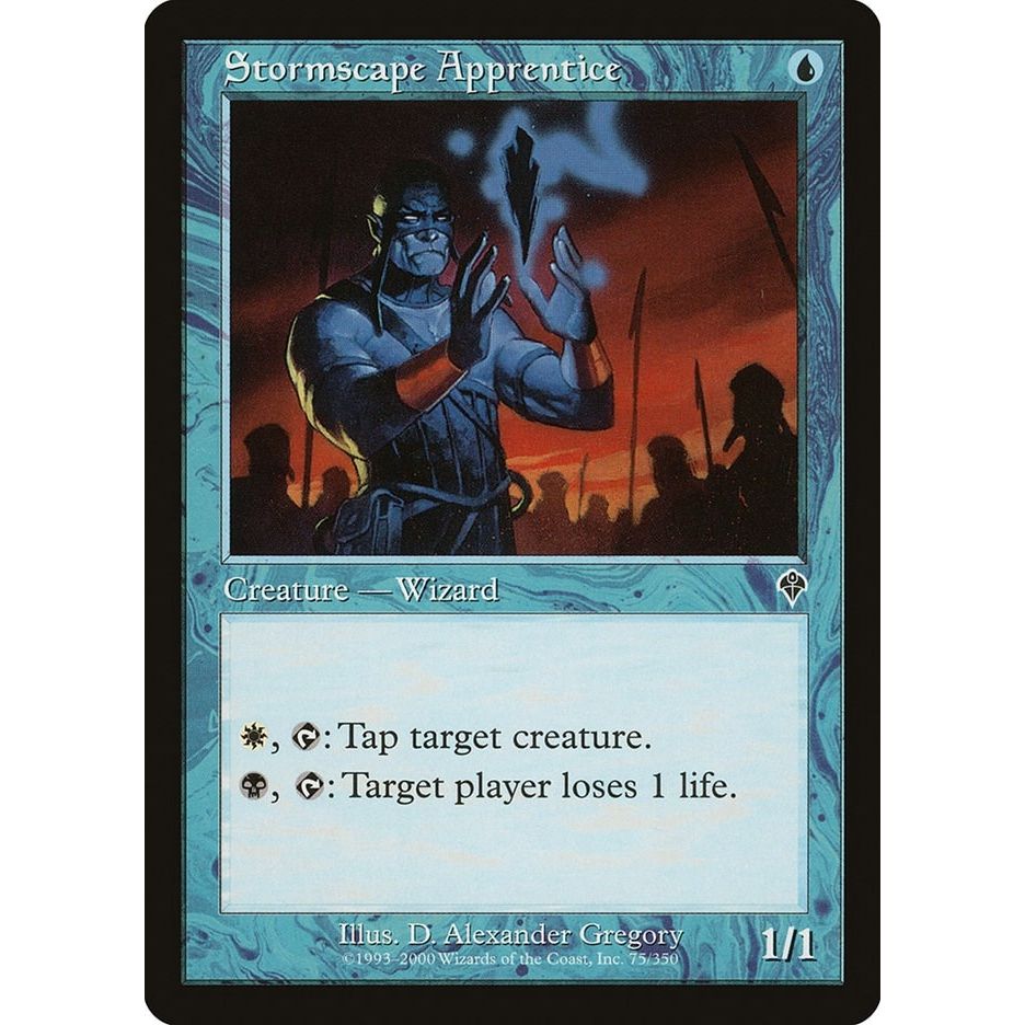 Image for Stormscape Apprentice (75) (INV) - Magic: The Gathering