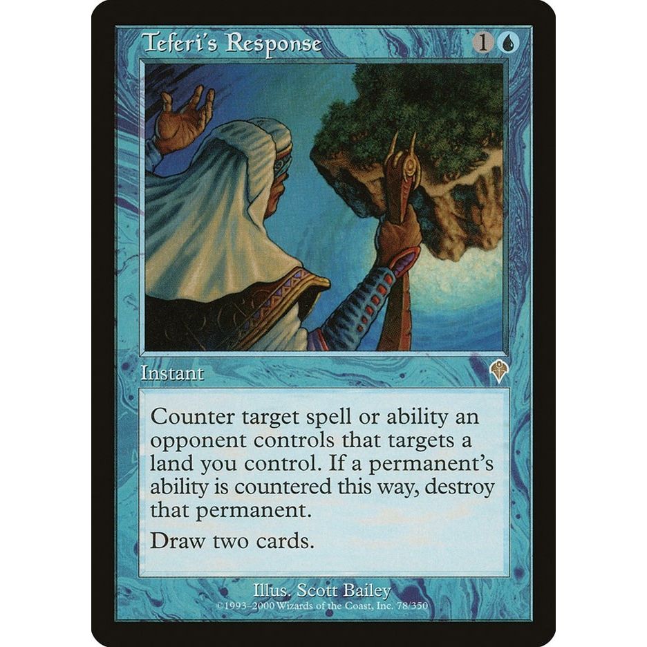 Image for Teferi's Response (78) (INV) - Magic: The Gathering