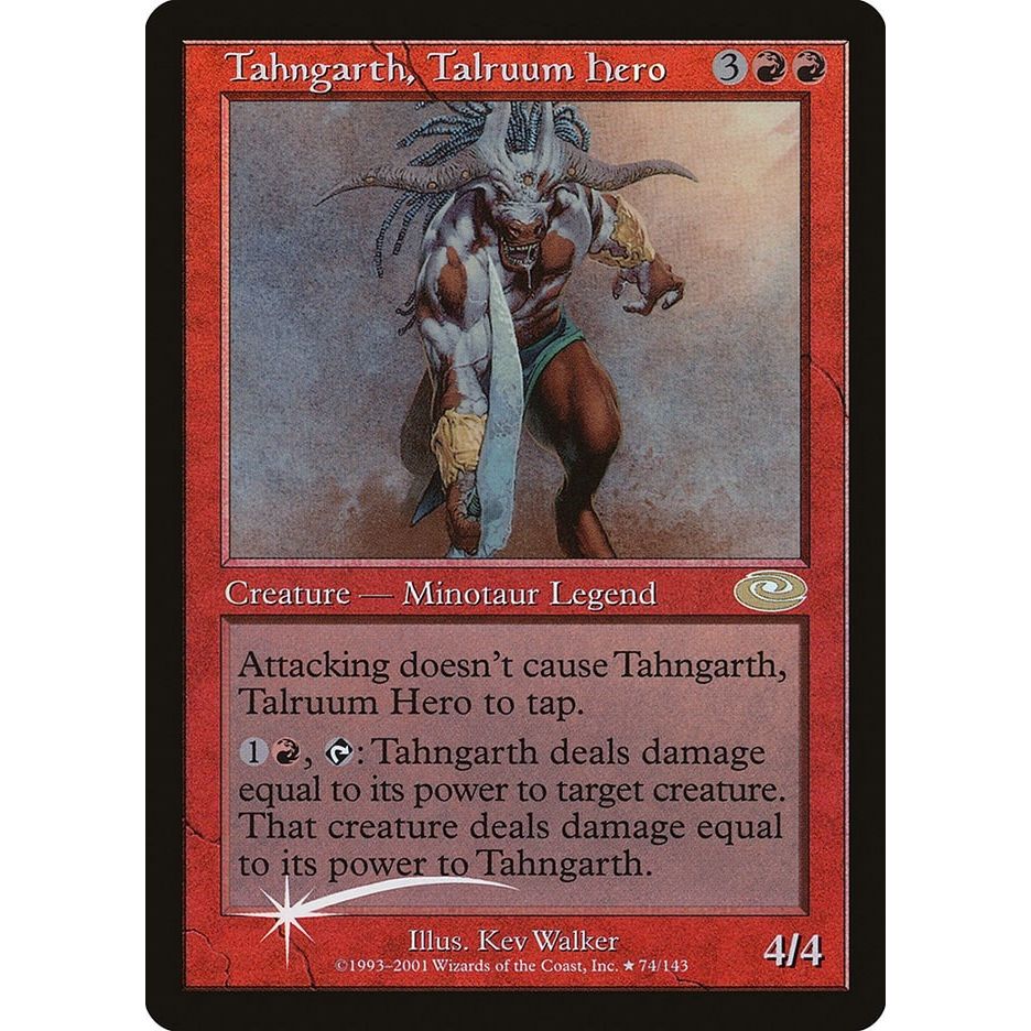 Image for Tahngarth, Talruum Hero (Alt. Art Foil) (74) (PLS) - Magic: The Gathering