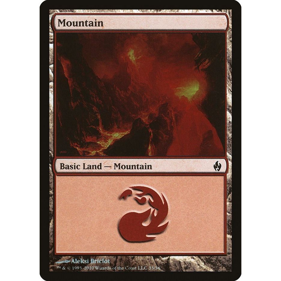 Image for Mountain (33) (33) (PD2) - Magic: The Gathering
