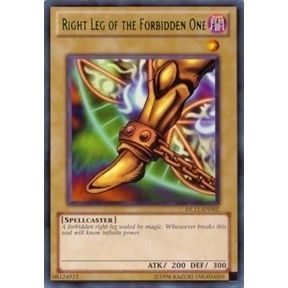 Image for Right Leg of the Forbidden One (Purple) (DL11-EN002) (DL) - YuGiOh