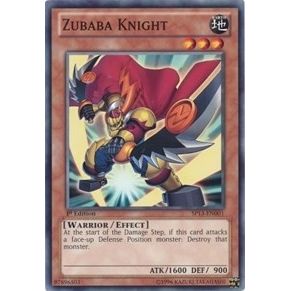 Image for Zubaba Knight (SP13-EN001) (SP13) - YuGiOh