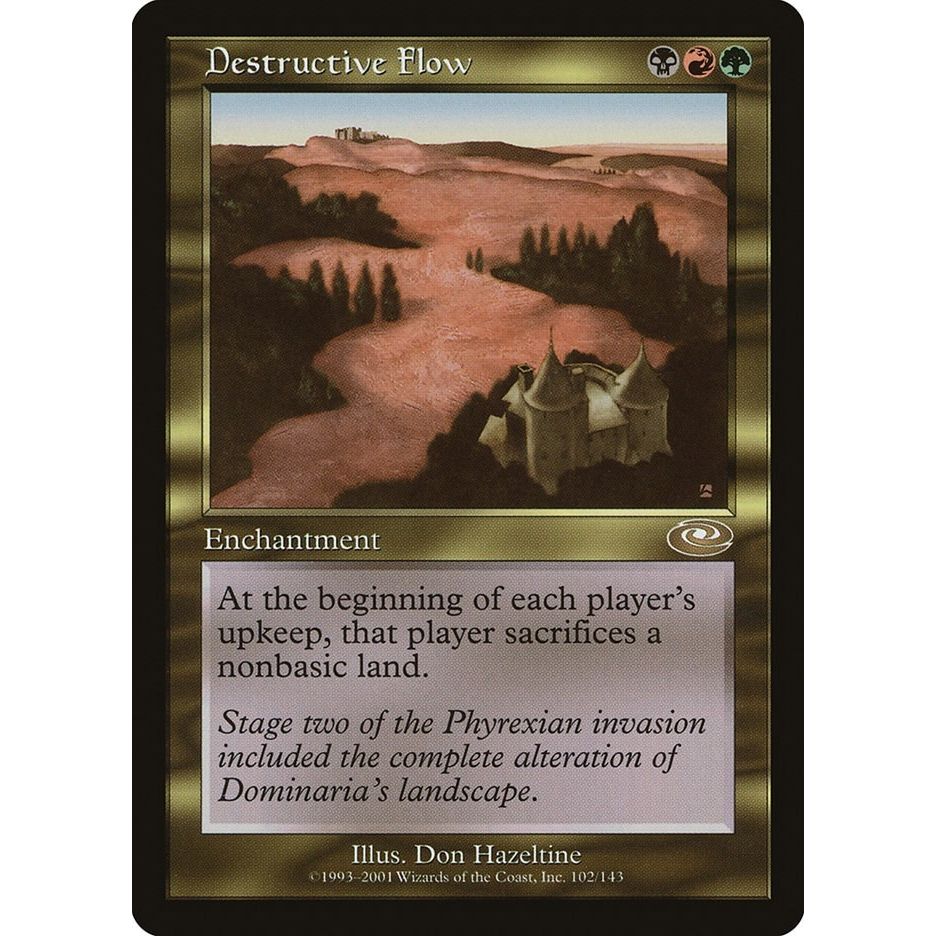 Image for Destructive Flow (102) (PLS) - Magic: The Gathering