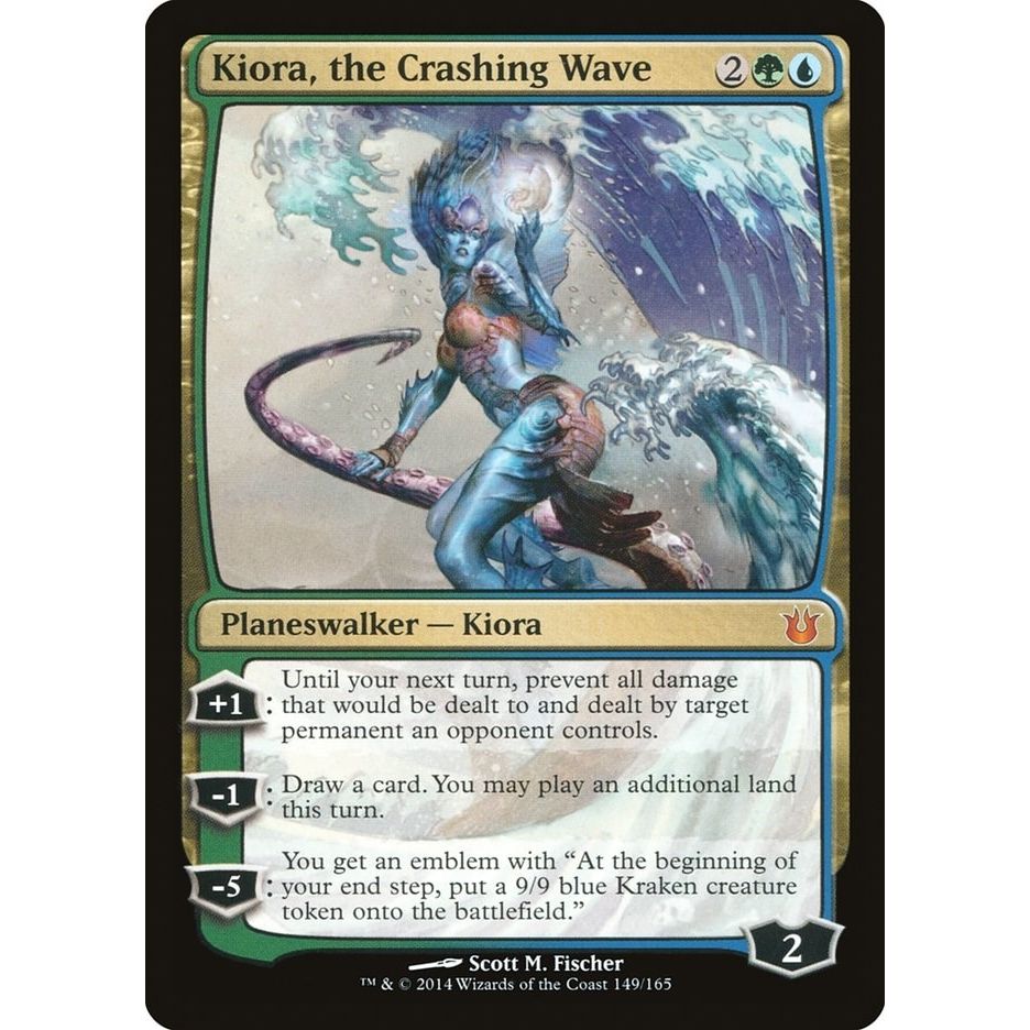 Image for Kiora, the Crashing Wave (149) (BNG) - Magic: The Gathering