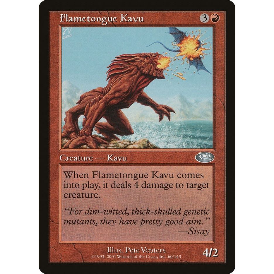 Image for Flametongue Kavu (60) (PLS) - Magic: The Gathering