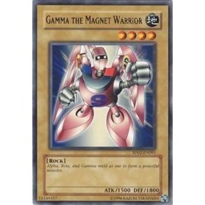 Image for Gamma The Magnet Warrior (RP02-EN091) (RP02) - YuGiOh