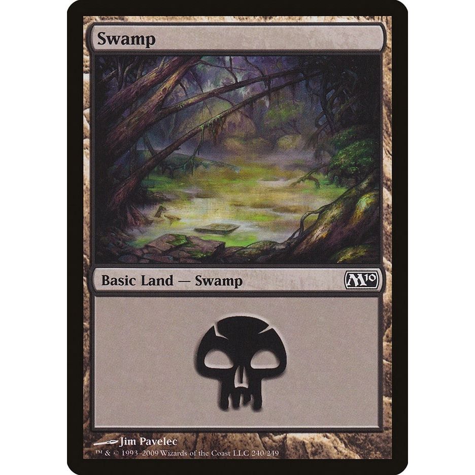 Image for Swamp (240) (240) (M10) - Magic: The Gathering