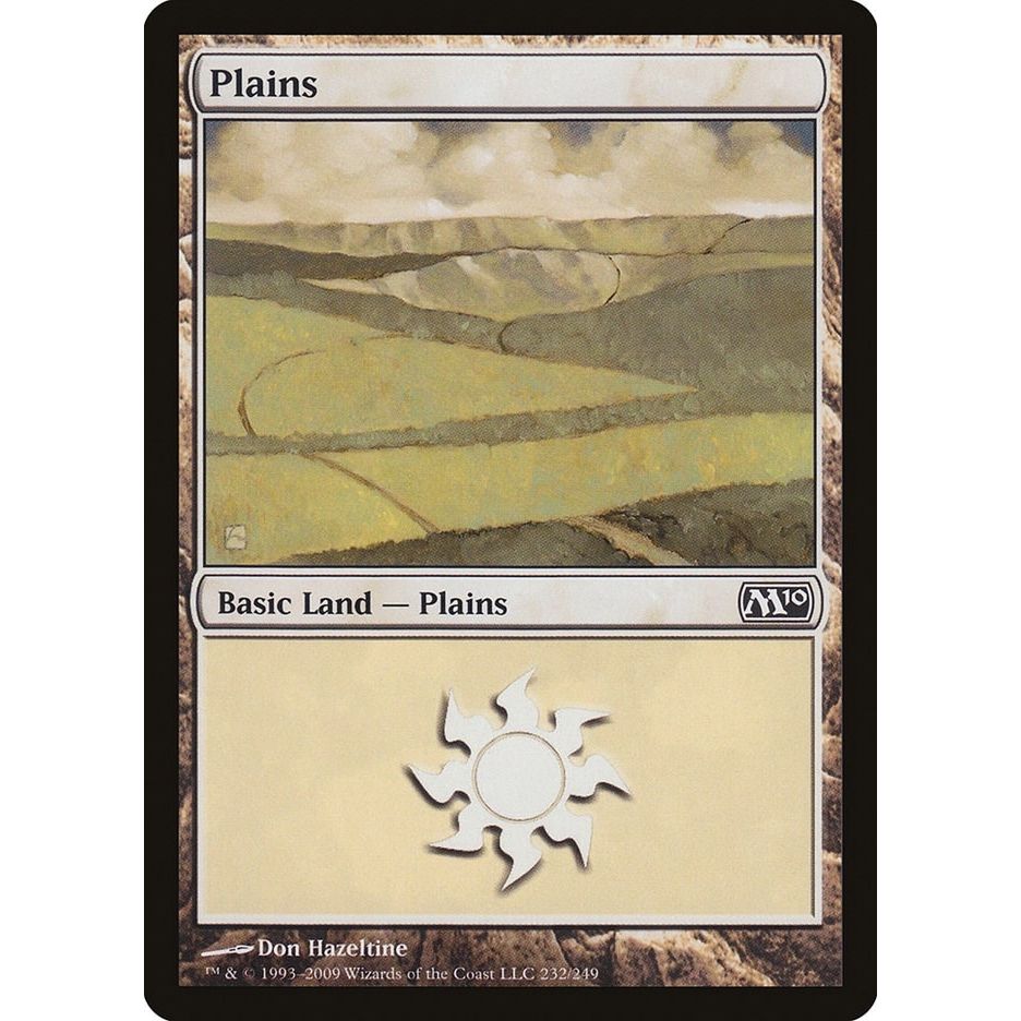 Image for Plains (232) (232) (M10) - Magic: The Gathering