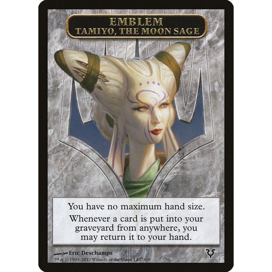 Image for Emblem - Tamiyo, the Moon Sage (8) (AVR) - Magic: The Gathering