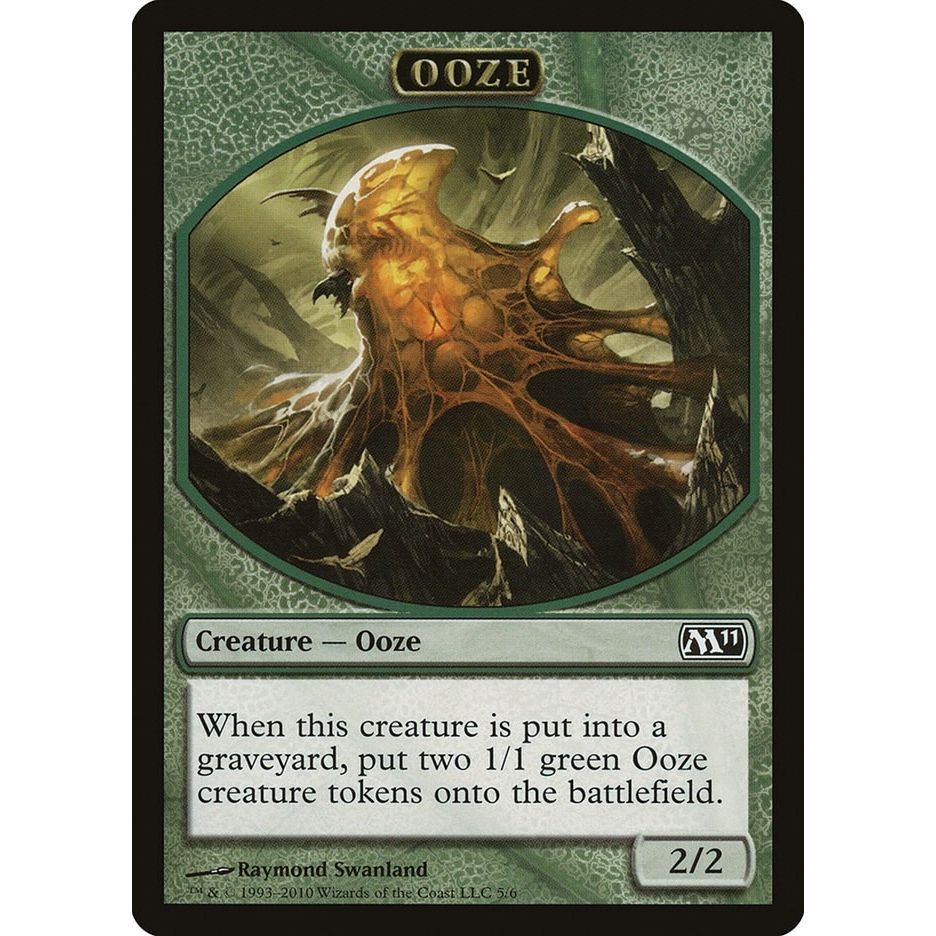 Image for Ooze Token (5) (5) (M11) - Magic: The Gathering