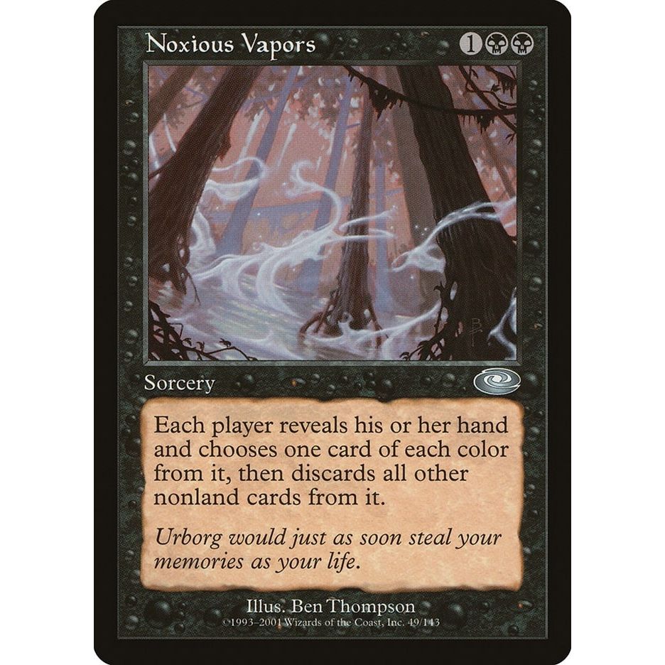 Image for Noxious Vapors (49) (PLS) - Magic: The Gathering