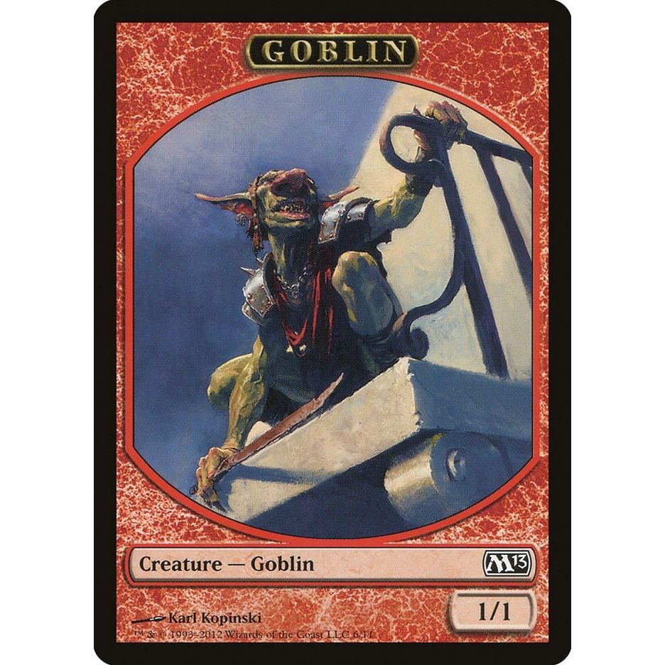 Image for Goblin Token (6) (M13) - Magic: The Gathering