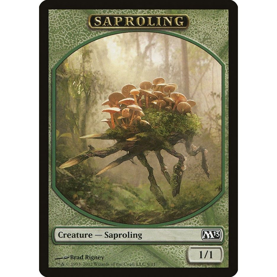 Image for Saproling Token (9) (M13) - Magic: The Gathering