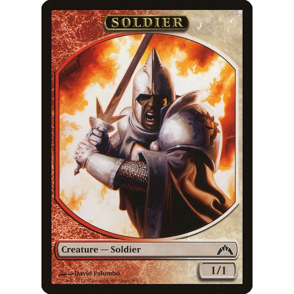 Image for Soldier Token (6) (GTC) - Magic: The Gathering