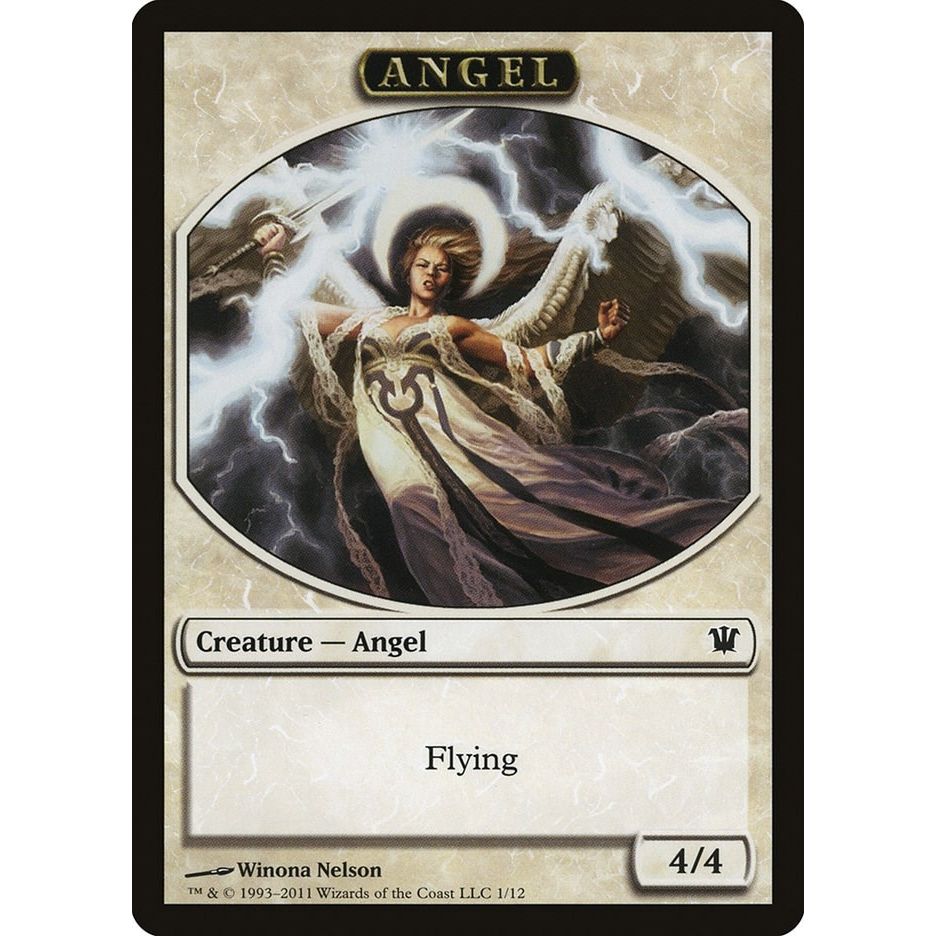 Image for Angel Token (1) (ISD) - Magic: The Gathering