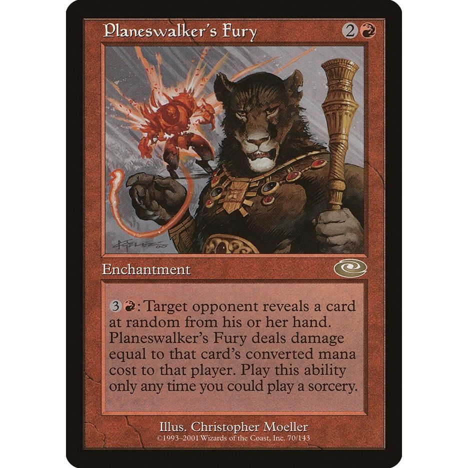 Image for Planeswalker's Fury (70) (PLS) - Magic: The Gathering