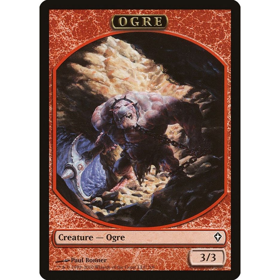 Image for Ogre Token (3) (WWK) - Magic: The Gathering