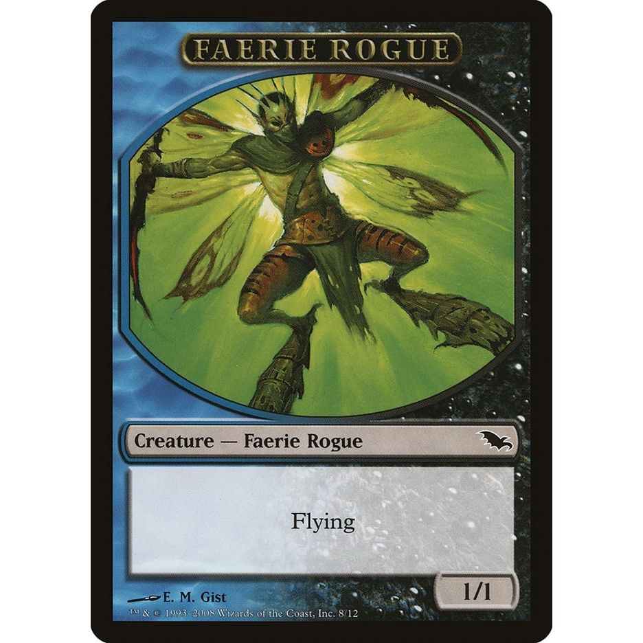 Image for Faerie Rogue Token (8) (SHM) - Magic: The Gathering