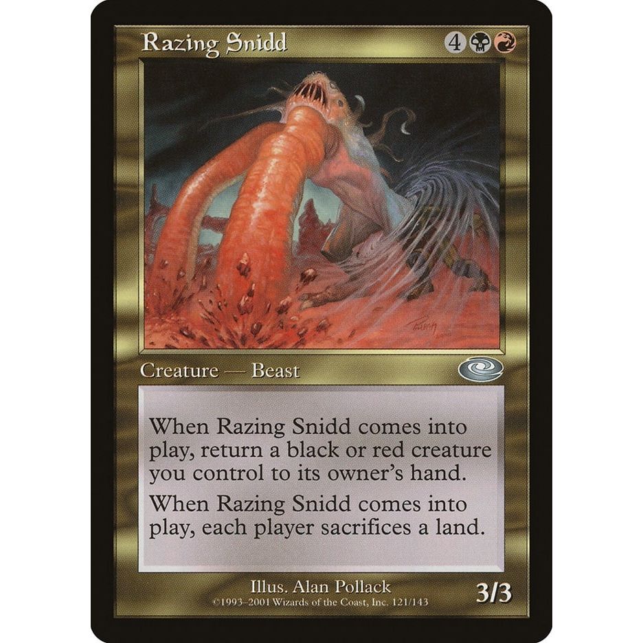 Image for Razing Snidd (121) (PLS) - Magic: The Gathering