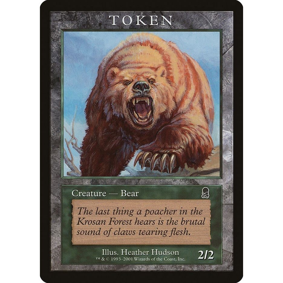 Image for Bear Token (ODY) (MPRP) - Magic: The Gathering