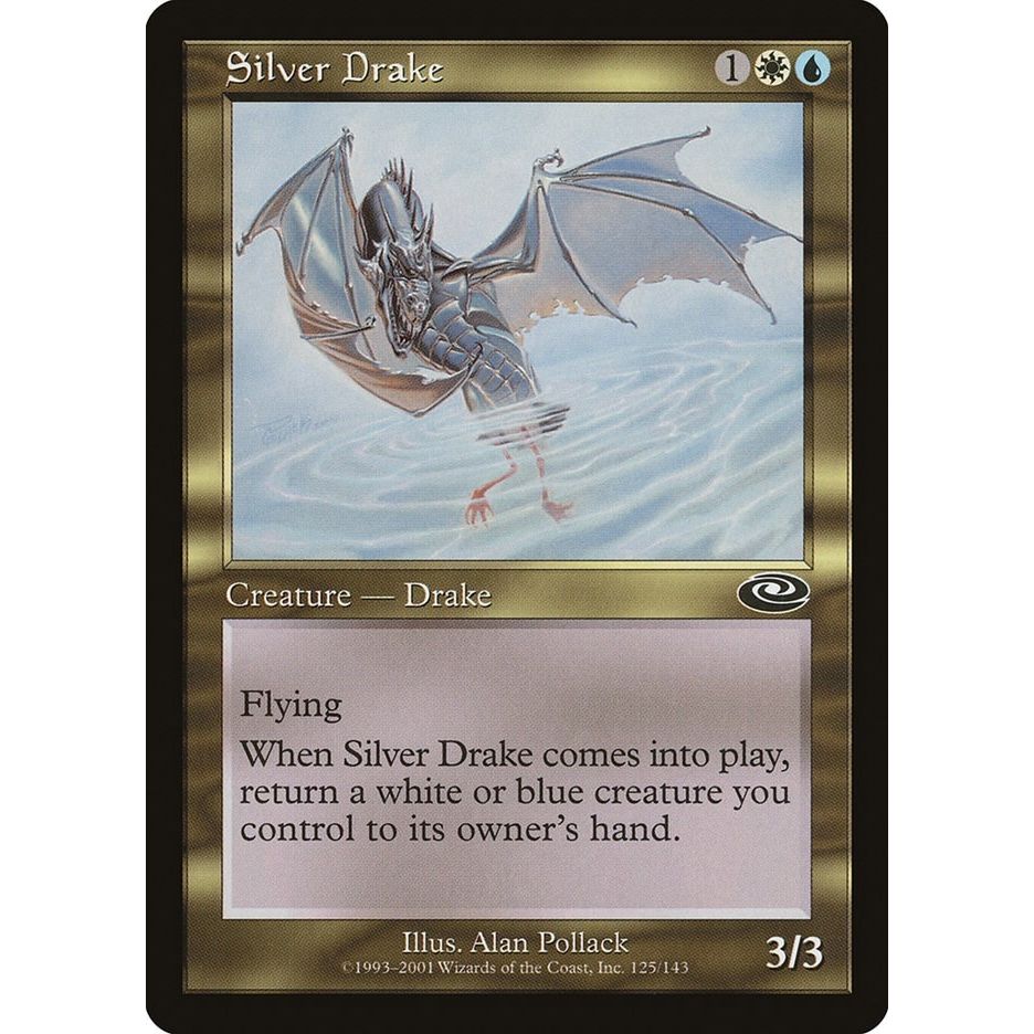 Image for Silver Drake (125) (PLS) - Magic: The Gathering
