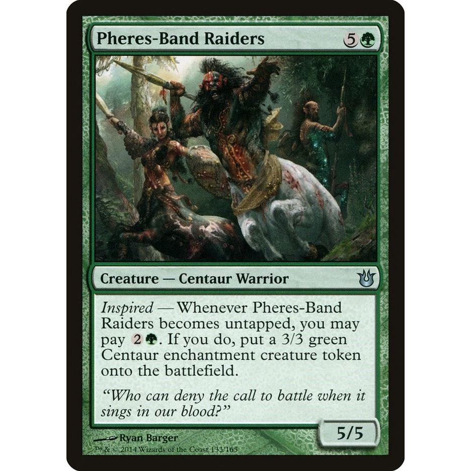 Image for Pheres-Band Raiders (133) (BNG) - Magic: The Gathering
