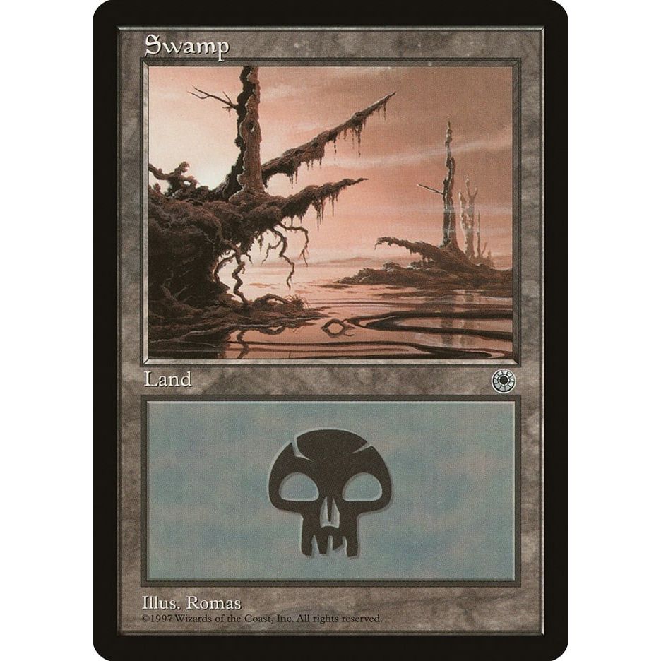 Image for Swamp (Hanging Moss) (POR) - Magic: The Gathering