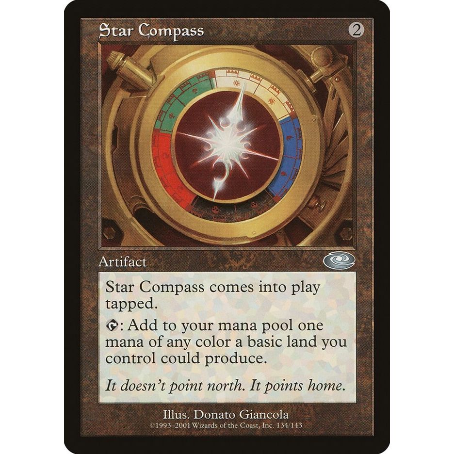 Image for Star Compass (134) (PLS) - Magic: The Gathering
