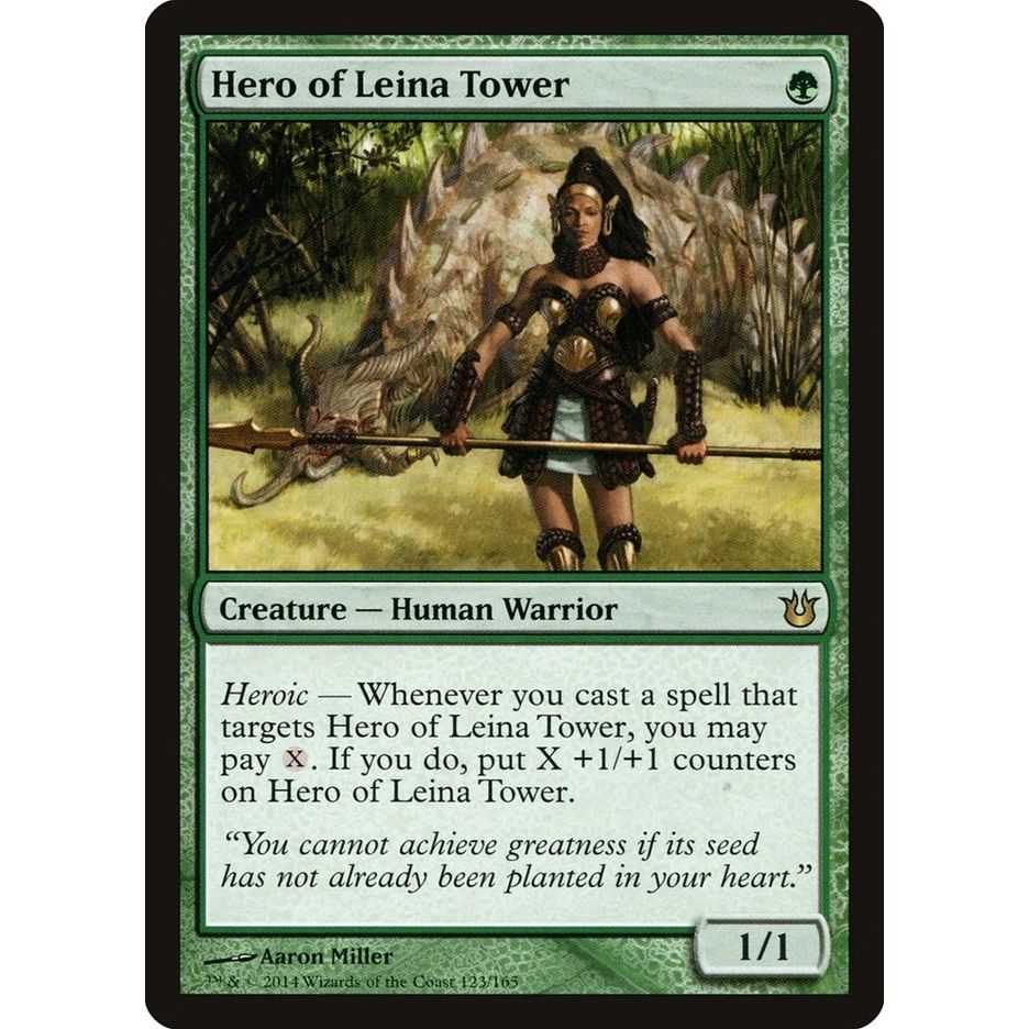 Image for Hero of Leina Tower (123) (BNG) - Magic: The Gathering