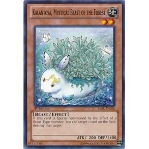 Image for Kalantosa, Mystical Beast of the Forest (LVAL-EN036) (LVAL) - YuGiOh