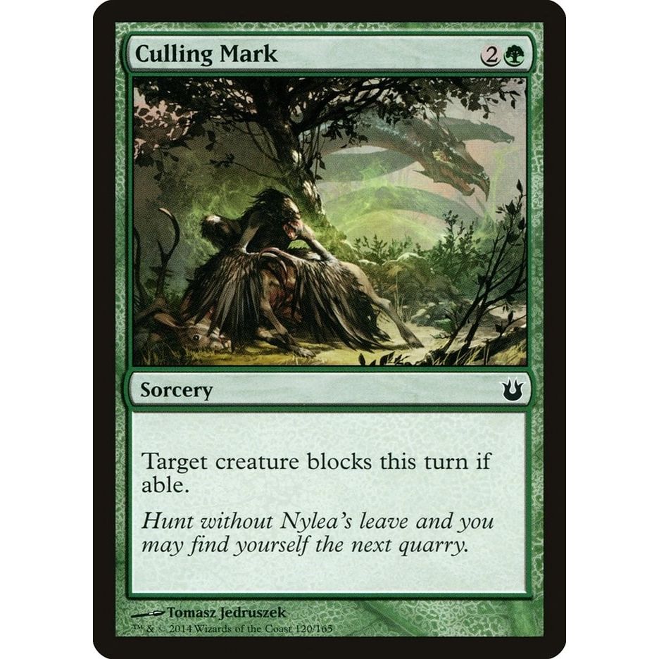 Image for Culling Mark (120) (BNG) - Magic: The Gathering