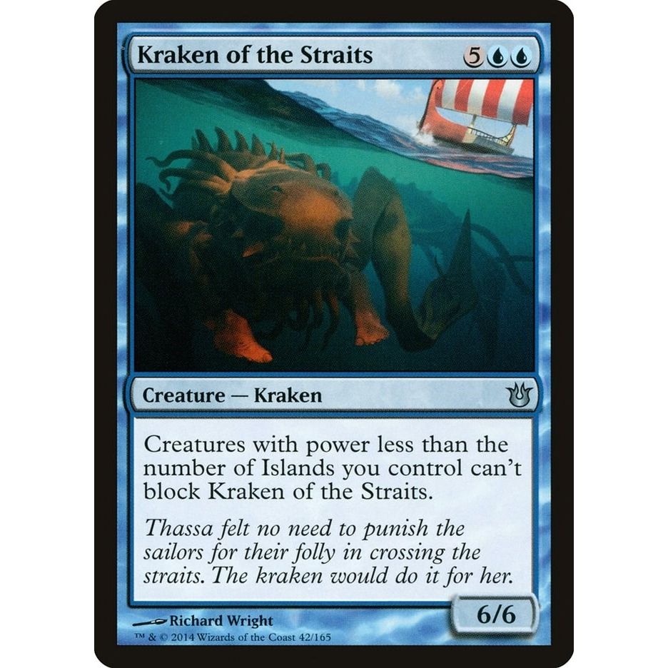 Image for Kraken of the Straits (42) (BNG) - Magic: The Gathering