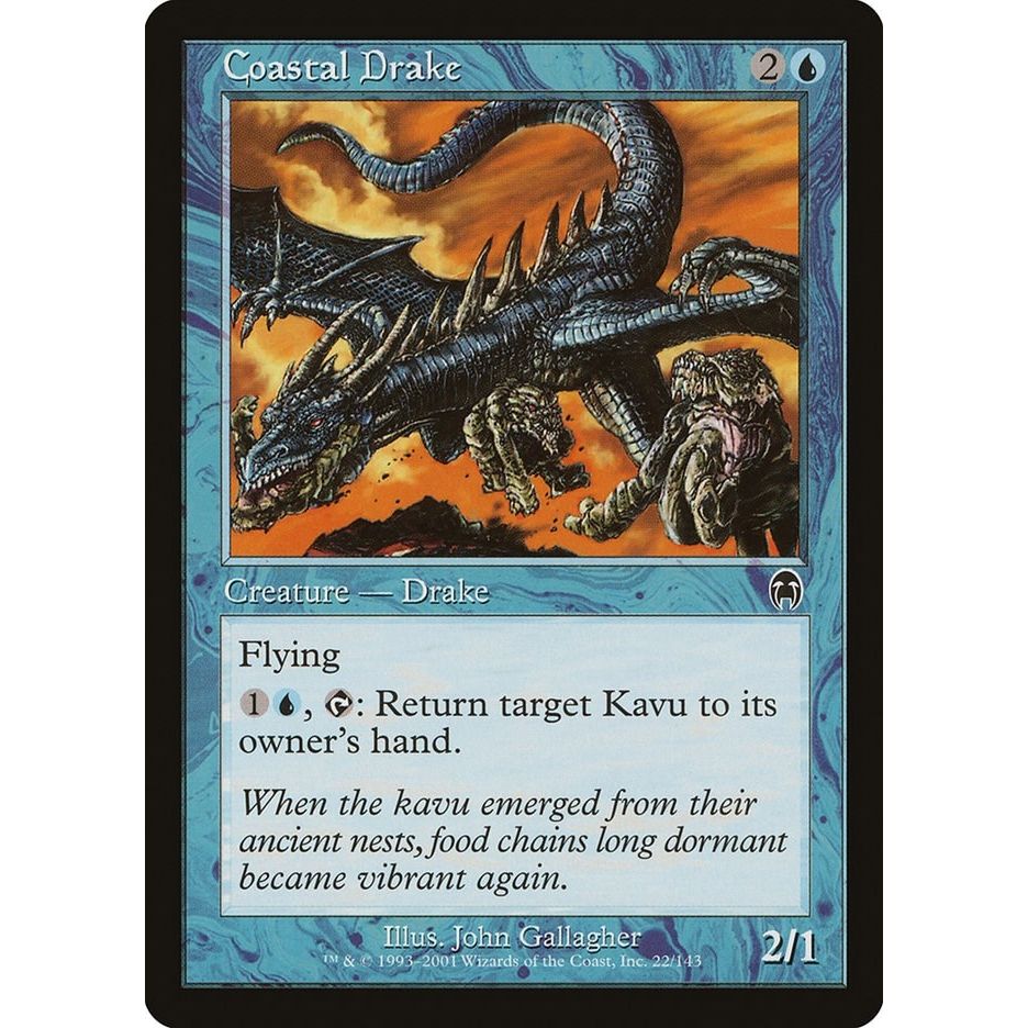Image for Coastal Drake (22) (APC) - Magic: The Gathering