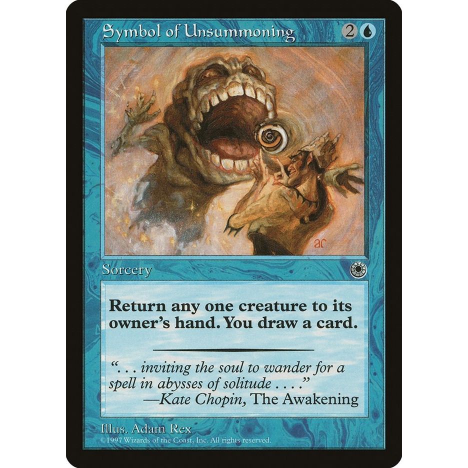 Image for Symbol of Unsummoning (POR) - Magic: The Gathering