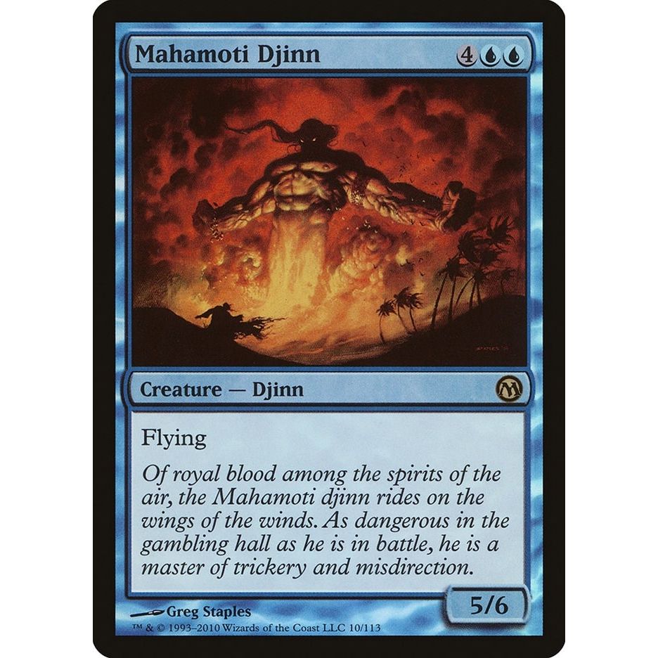 Image for Mahamoti Djinn (10) (DPA) - Magic: The Gathering