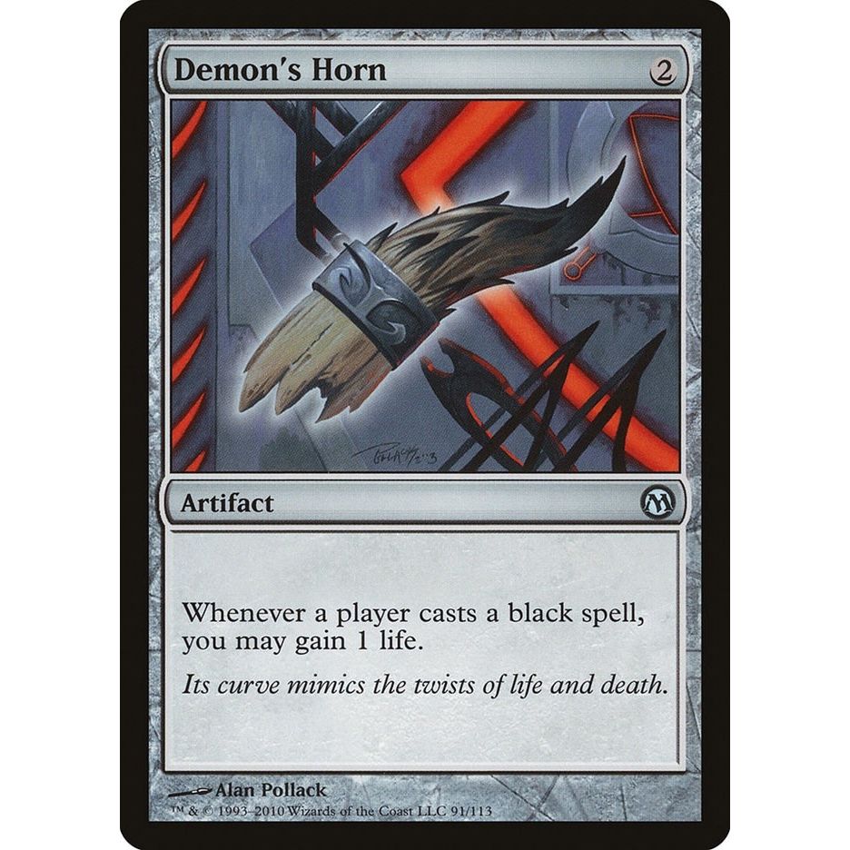 Image for Demon's Horn (91) (DPA) - Magic: The Gathering