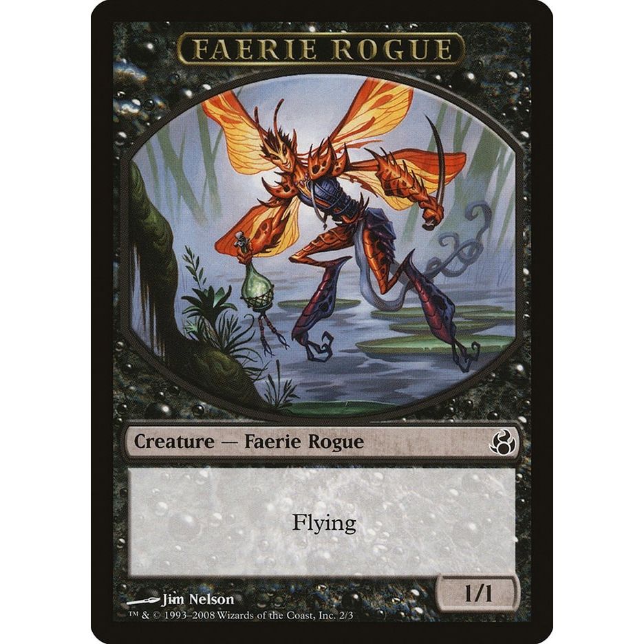 Image for Faerie Rogue Token (2) (MOR) - Magic: The Gathering