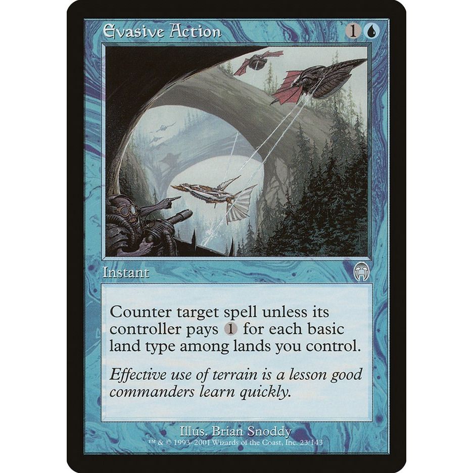 Image for Evasive Action (23) (APC) - Magic: The Gathering