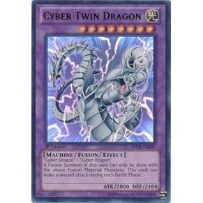 Image for Cyber Twin Dragon (SDCR-EN037) (SDCR) - YuGiOh