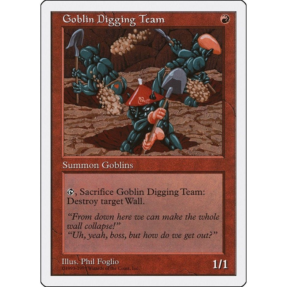 Image for Goblin Digging Team (28) (ATH) - Magic: The Gathering