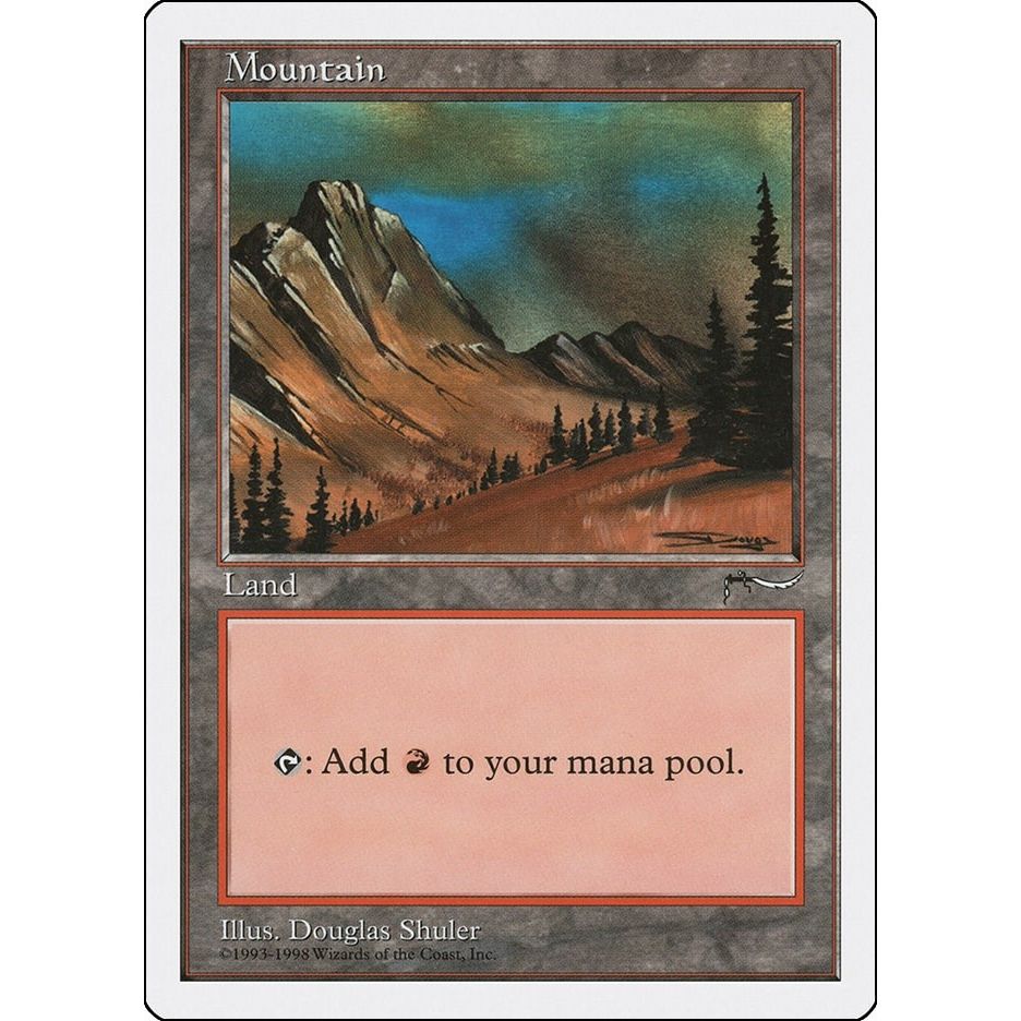 Image for Mountain (Arabian Nights) (40) (ATH) - Magic: The Gathering