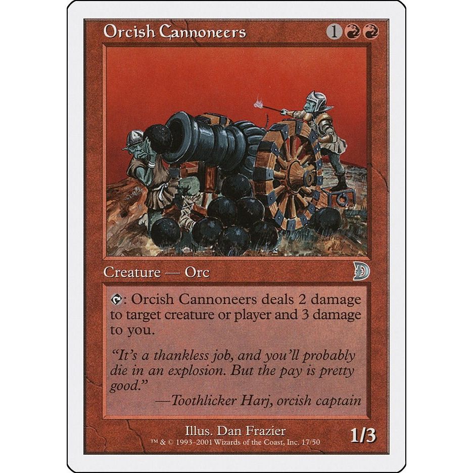Image for Orcish Cannoneers (17) (DKM) - Magic: The Gathering