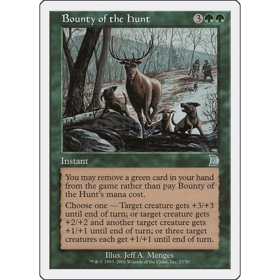 Image for Bounty of the Hunt (23) (DKM) - Magic: The Gathering