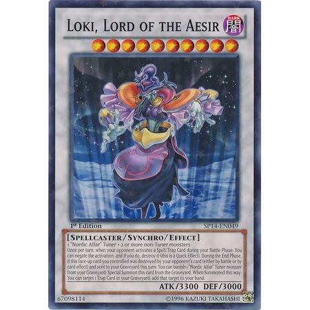 Image for Loki, Lord of the Aesir (Starfoil) (SP14-EN049) (SP14) - YuGiOh