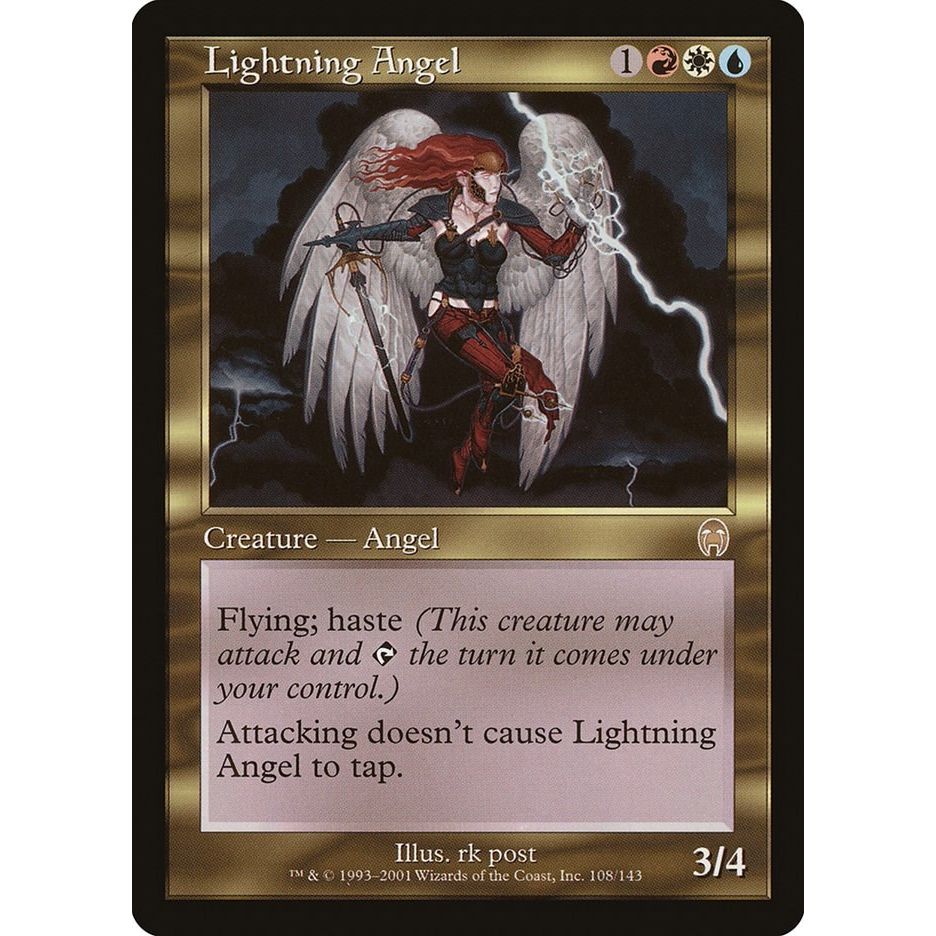 Image for Lightning Angel (108) (APC) - Magic: The Gathering