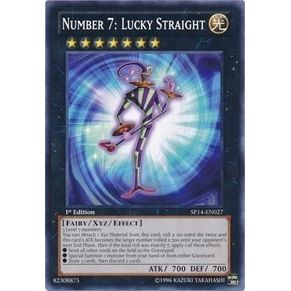 Image for Number 7: Lucky Straight (SP14-EN027) (SP14) - YuGiOh