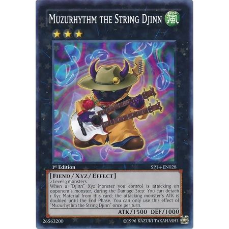 Image for Muzurhythm the String Djinn (Starfoil) (SP14-EN028) (SP14) - YuGiOh